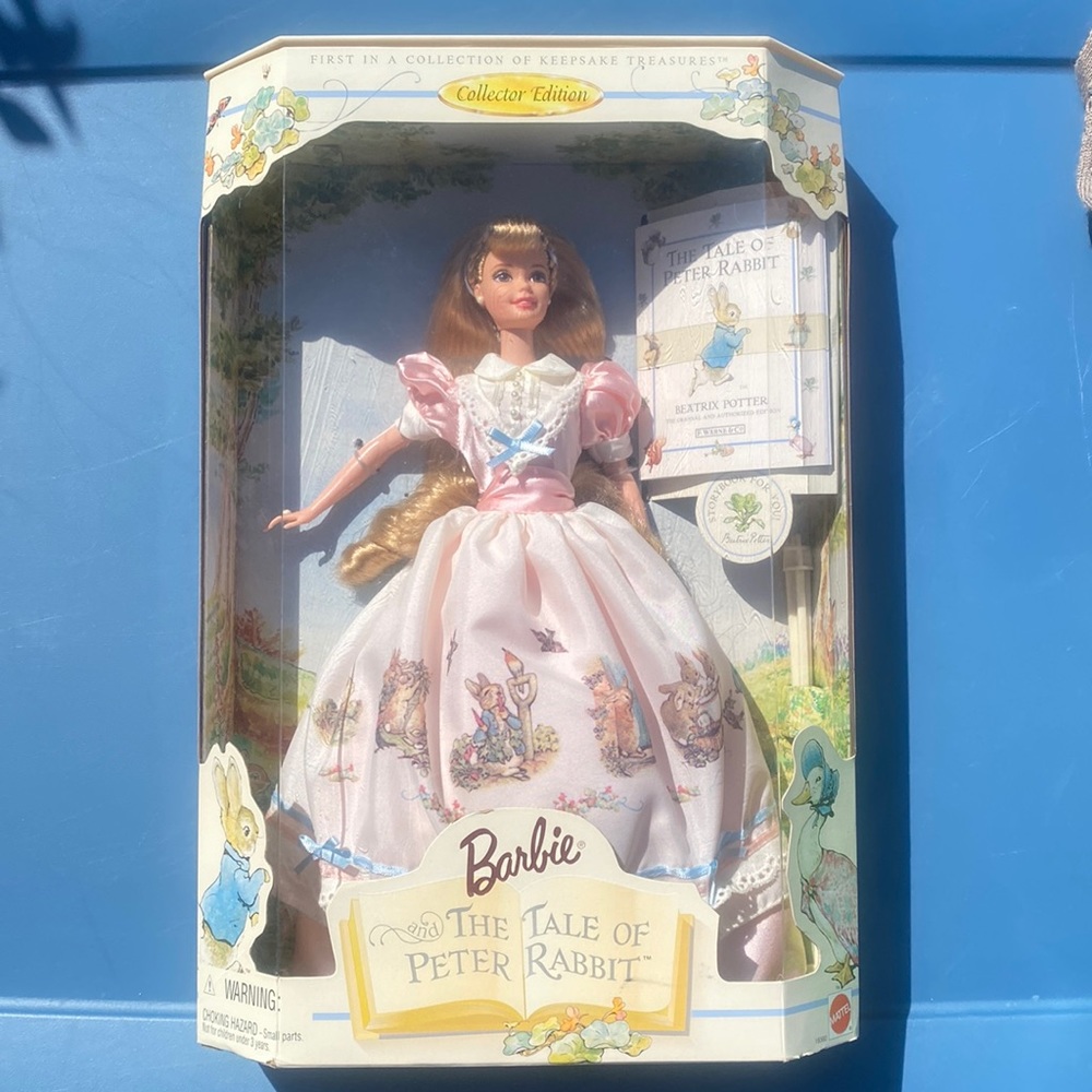 New, never opened Barbie The Tale of Peter Rabbit.